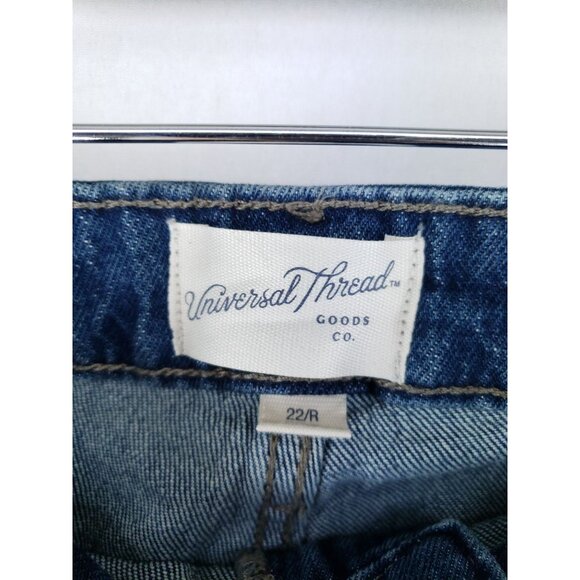 Universal Thread High-Rise Flare Jeans Women’s Size 22 Reg Denim Comfort Stretch - Picture 9 of 10